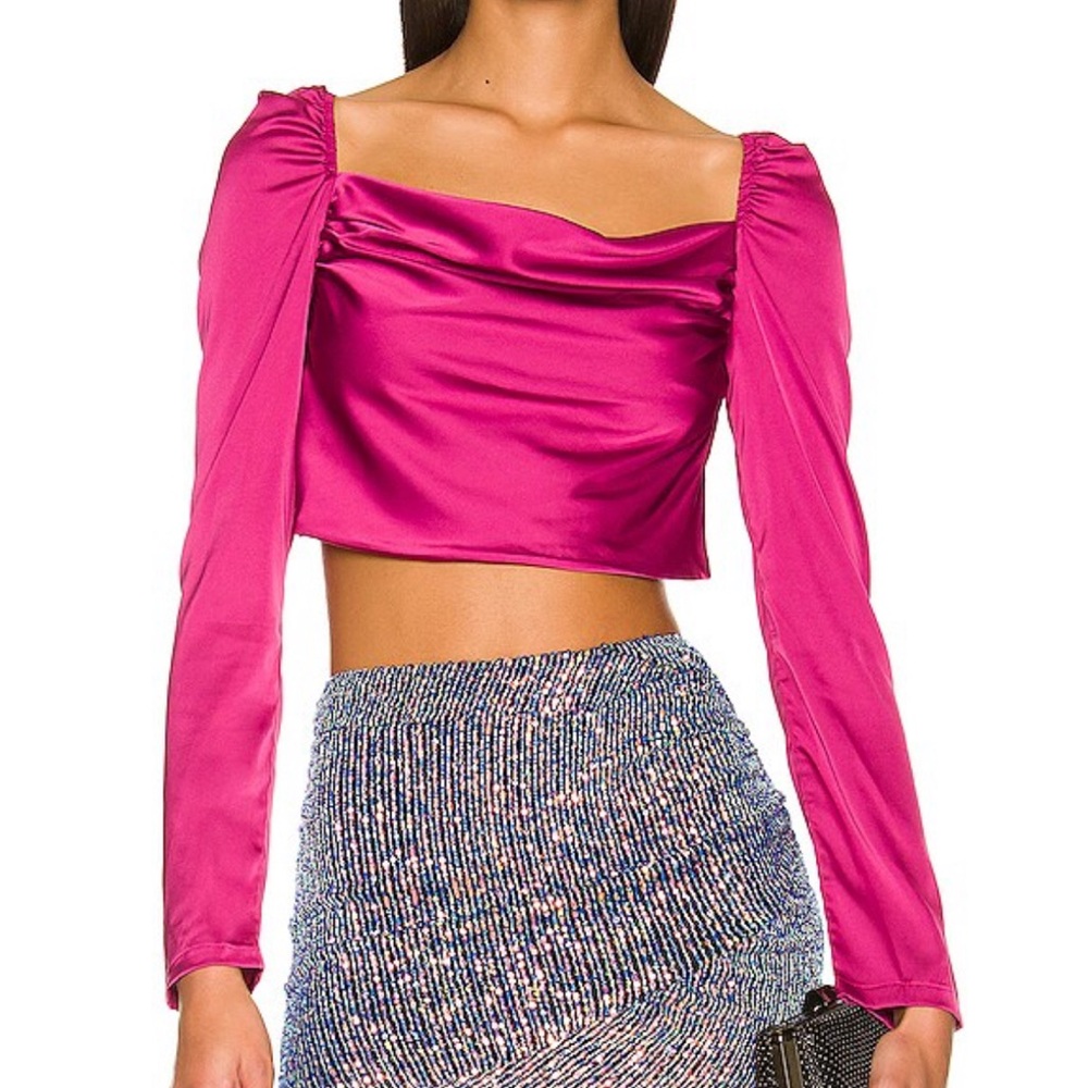 Revolve Open Back Top
